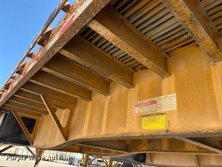 image for item DO2540 2000 Dorsey DGTS-42 flatbed trailer