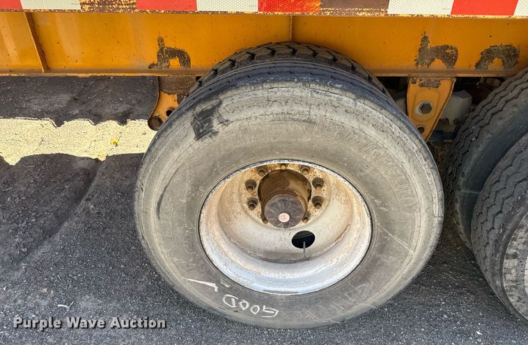 image for item DO2540 2000 Dorsey DGTS-42 flatbed trailer