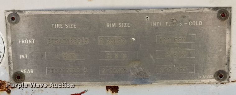 image for item DO2542 1986 Knight KB632 lowboy equipment trailer