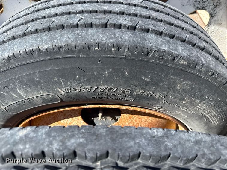 image for item DO2542 1986 Knight KB632 lowboy equipment trailer