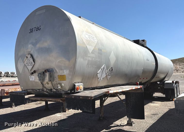 image for item DO2544 1980 Fruehauf TEHF2R7000 tank trailer