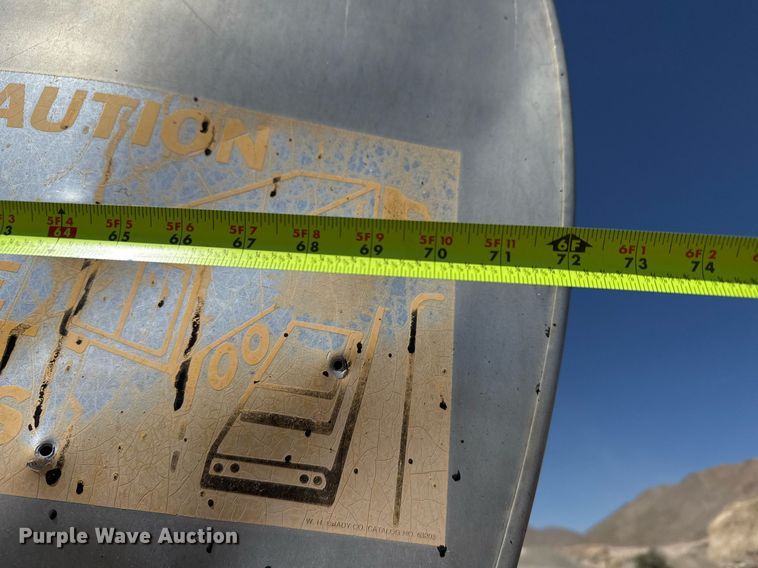 image for item DO2544 1980 Fruehauf TEHF2R7000 tank trailer