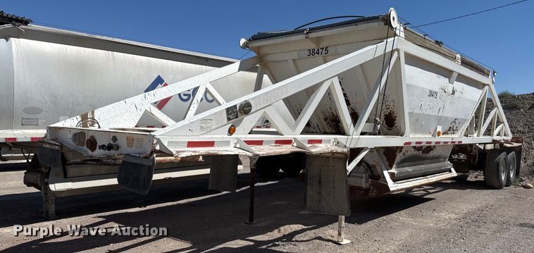 image for item DO2545 1996 Ranch Mfg. bottom dump trailer
