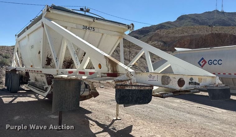 image for item DO2545 1996 Ranch Mfg. bottom dump trailer