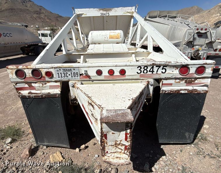 image for item DO2545 1996 Ranch Mfg. bottom dump trailer