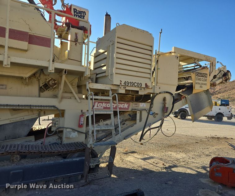 image for item DO2550 1998 Nordberg Lokotrack 100  jaw crusher