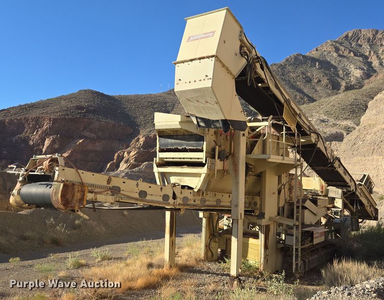 image for item DO2551 1998 Nordberg Lokotrack 1213B jaw crusher