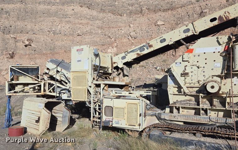 image for item DO2551 1998 Nordberg Lokotrack 1213B jaw crusher