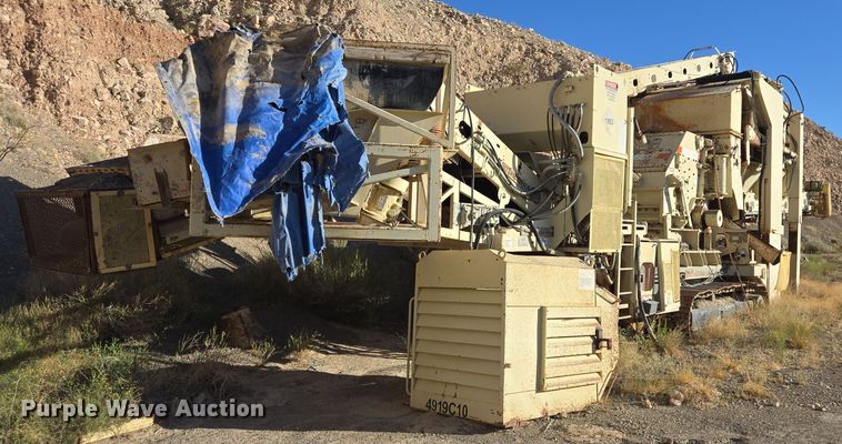 image for item DO2551 1998 Nordberg Lokotrack 1213B jaw crusher