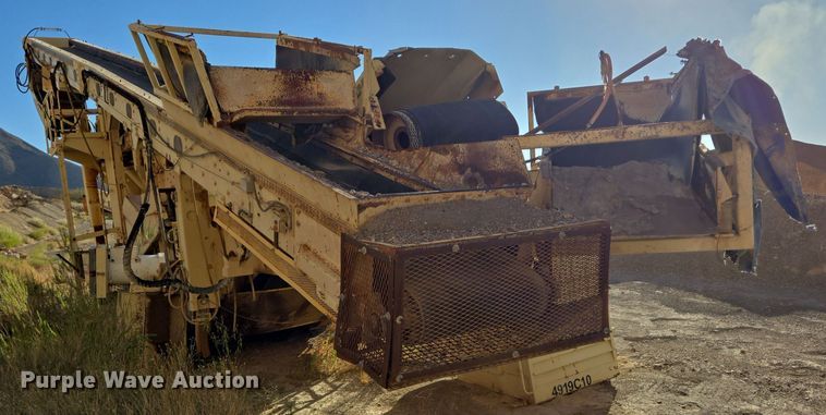 image for item DO2551 1998 Nordberg Lokotrack 1213B jaw crusher