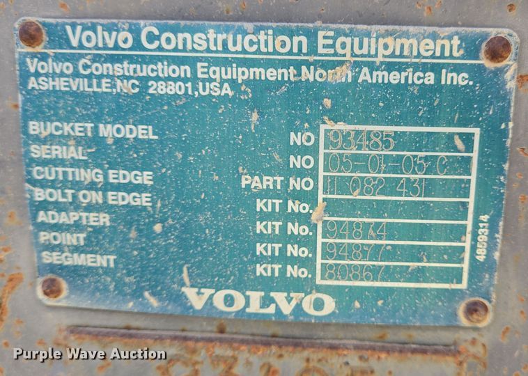 image for item DO2552 2004 Volvo L330E wheel loader