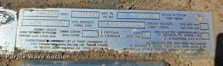 image for item DO5451 1999 Mack RD688S dump truck