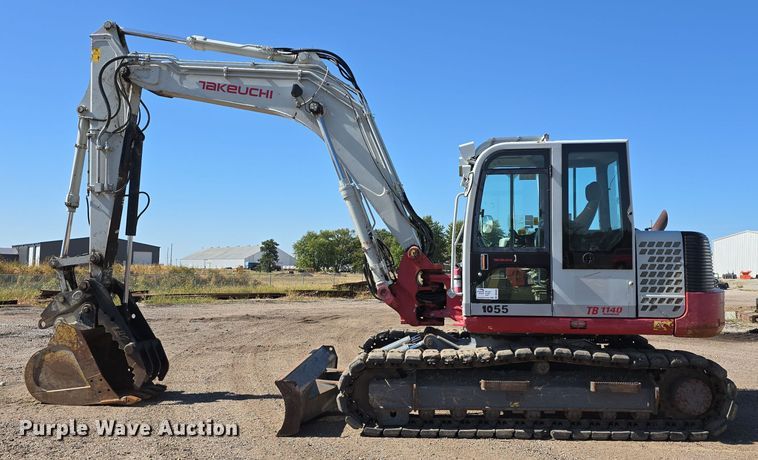 image for item DO5465 2015 Takeuchi TB1140 Series 2 mini excavator