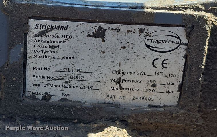 image for item DO5465 2015 Takeuchi TB1140 Series 2 mini excavator