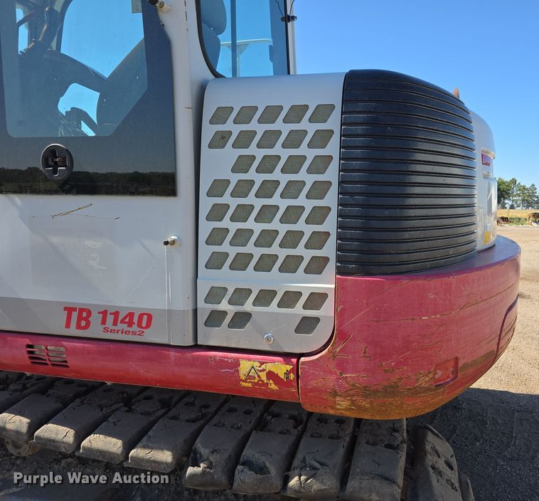 image for item DO5465 2015 Takeuchi TB1140 Series 2 mini excavator
