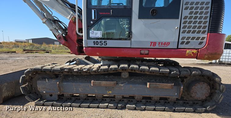 image for item DO5465 2015 Takeuchi TB1140 Series 2 mini excavator