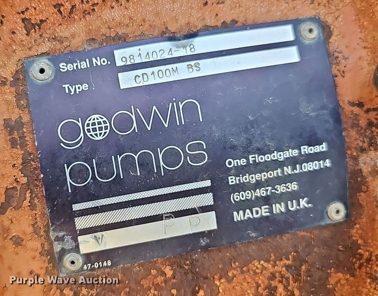 image for item DO5469 Godwin Pumps CD100M BS pump