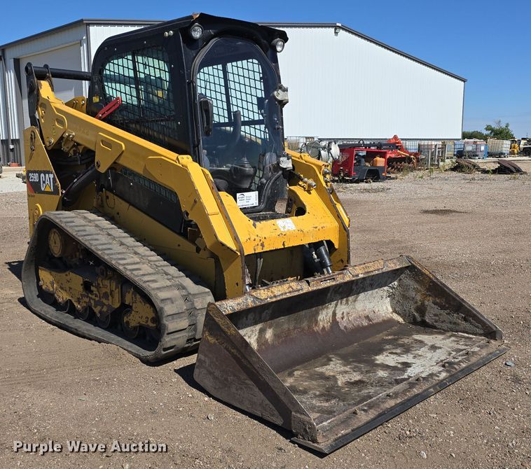 image for item DO5477 2015 Caterpillar 259D tracked skid steer loader