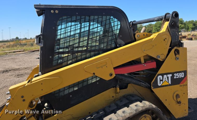 image for item DO5477 2015 Caterpillar 259D tracked skid steer loader