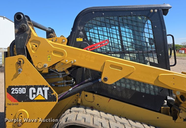image for item DO5477 2015 Caterpillar 259D tracked skid steer loader