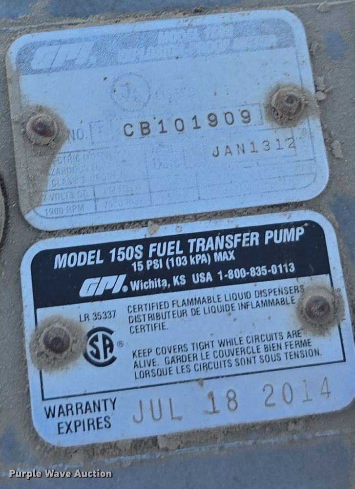 image for item DO5530 (2) auxiliary fuel tanks