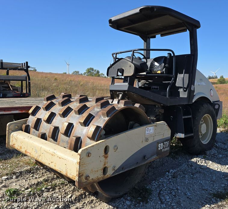 image for item DO5538 2006 Ingersoll Rand SD77F Series TF single drum vibratory roller