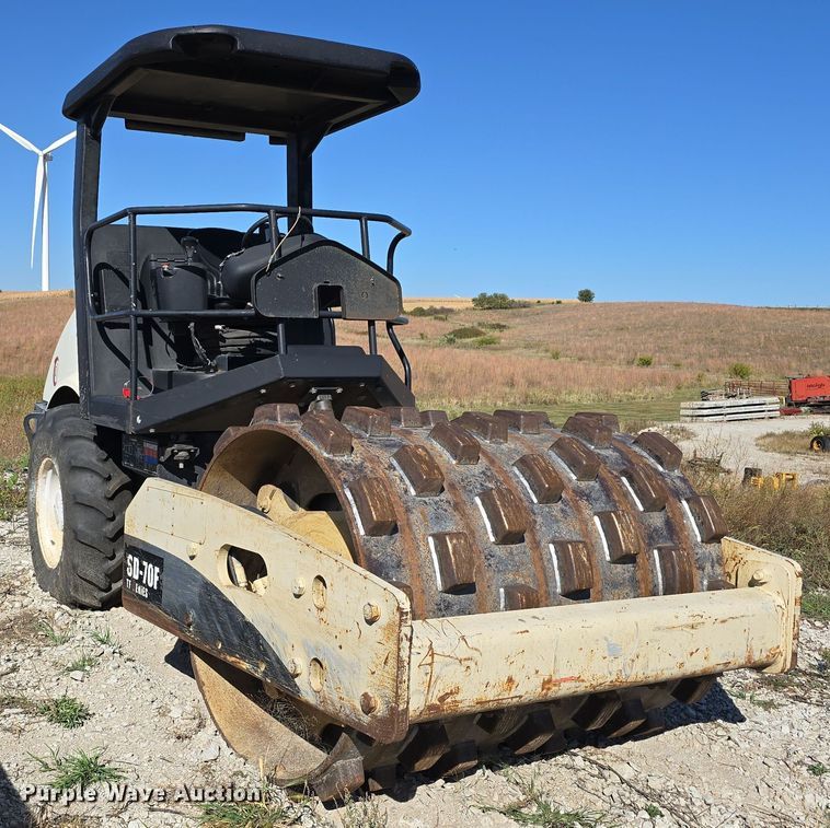 image for item DO5538 2006 Ingersoll Rand SD77F Series TF single drum vibratory roller