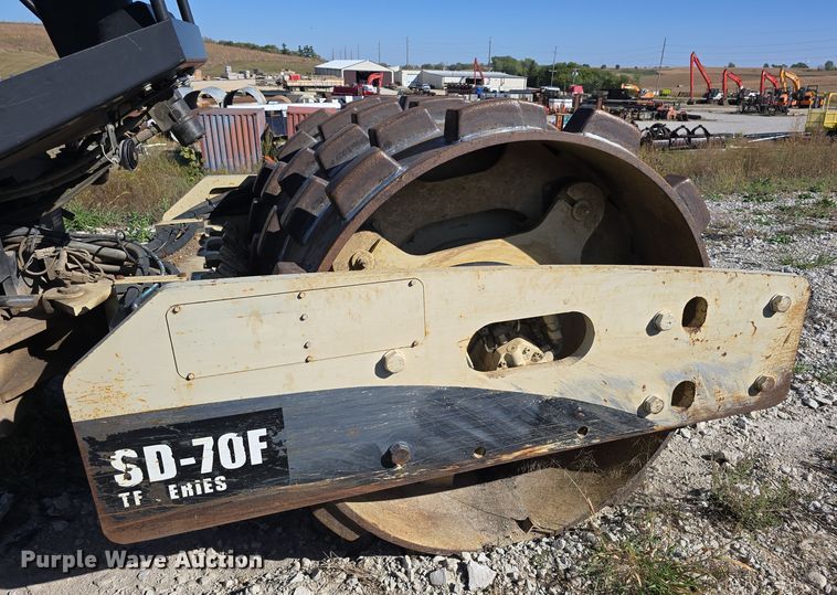 image for item DO5538 2006 Ingersoll Rand SD77F Series TF single drum vibratory roller