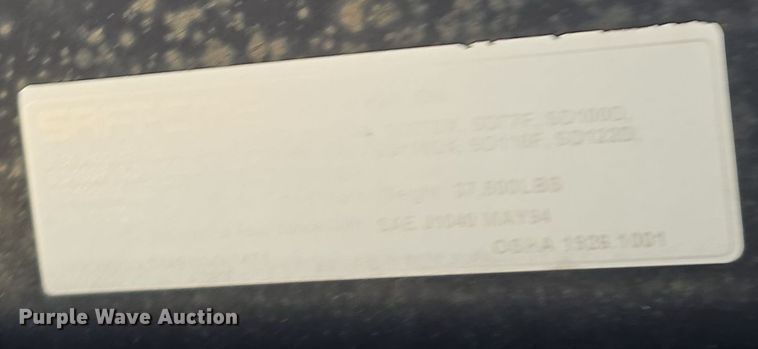 image for item DO5538 2006 Ingersoll Rand SD77F Series TF single drum vibratory roller