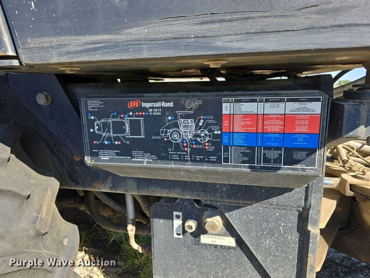 image for item DO5538 2006 Ingersoll Rand SD77F Series TF single drum vibratory roller