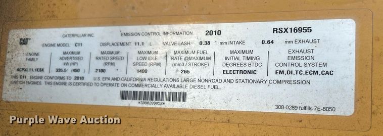 image for item DO7513 2010 Caterpillar  730 haul truck