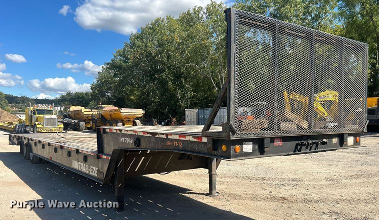 image for item DO7514 2001 Trail-Eze DHT7048 drop deck hydraulic tail equipment trailer