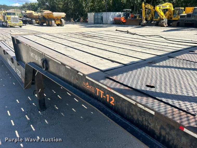 image for item DO7514 2001 Trail-Eze DHT7048 drop deck hydraulic tail equipment trailer