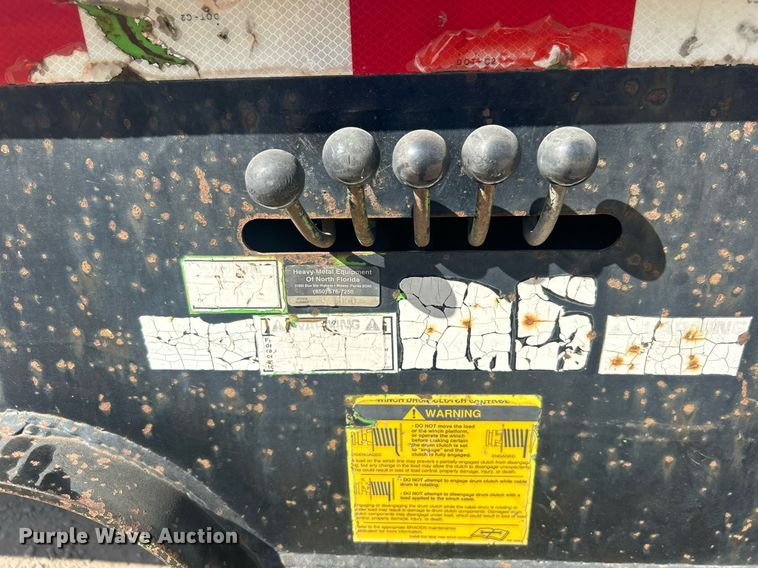 image for item DO7514 2001 Trail-Eze DHT7048 drop deck hydraulic tail equipment trailer