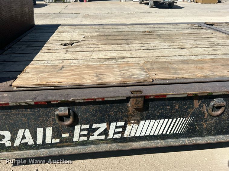 image for item DO7514 2001 Trail-Eze DHT7048 drop deck hydraulic tail equipment trailer