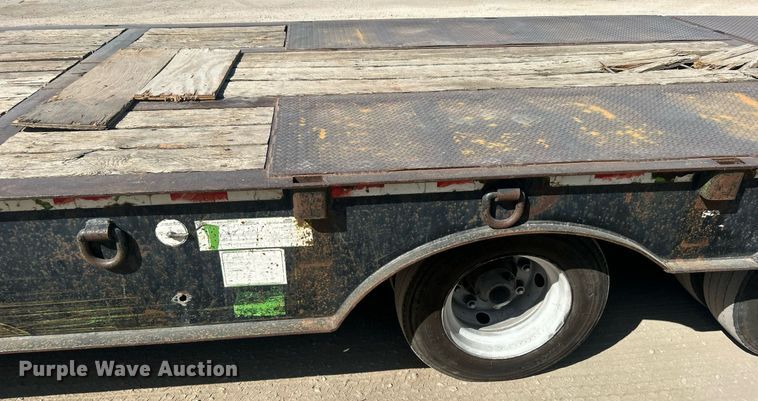 image for item DO7514 2001 Trail-Eze DHT7048 drop deck hydraulic tail equipment trailer