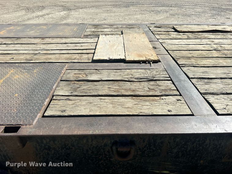 image for item DO7514 2001 Trail-Eze DHT7048 drop deck hydraulic tail equipment trailer