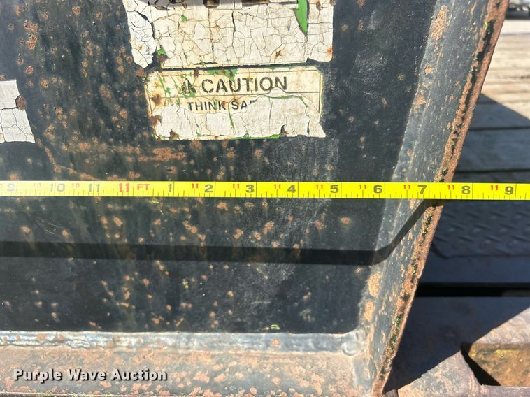 image for item DO7514 2001 Trail-Eze DHT7048 drop deck hydraulic tail equipment trailer