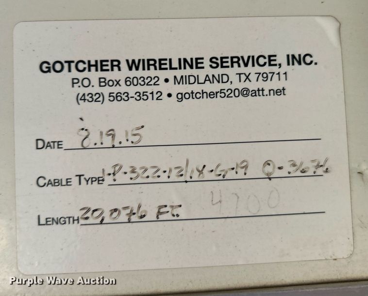 image for item DO7549 2007 International  4300 wireline truck