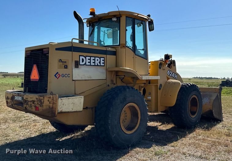 image for item DP8528 1996 John Deere 624G wheel loader