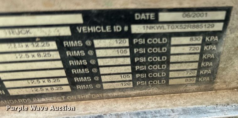 image for item DP8533 2002 Kenworth  W900 ready mix truck