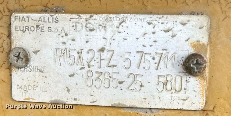 image for item DP8541 1984 Fiat Allis  FR15 Turbo  wheel loader