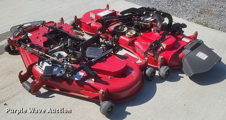 image for item DQ3693 (2) 2018 Tym MM60R-1 finish mowers