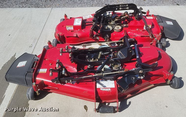 image for item DQ3693 (2) 2018 Tym MM60R-1 finish mowers