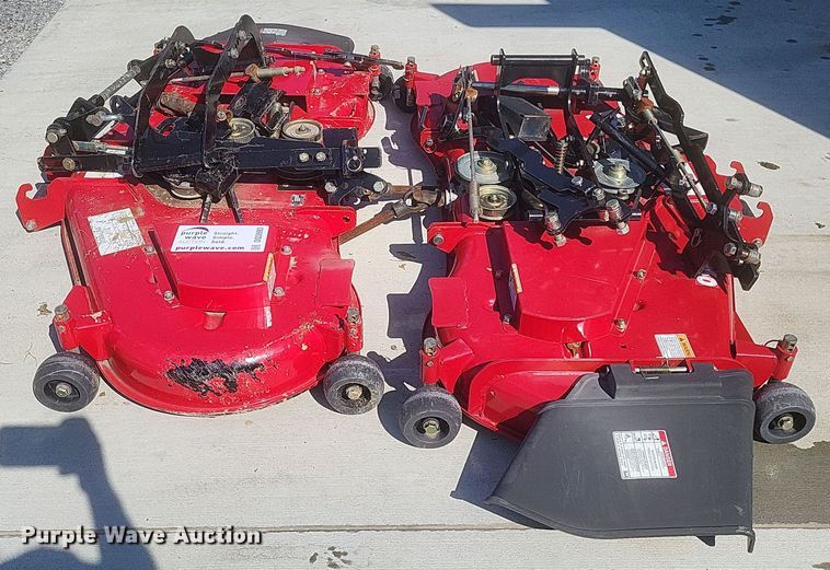 image for item DQ3693 (2) 2018 Tym MM60R-1 finish mowers