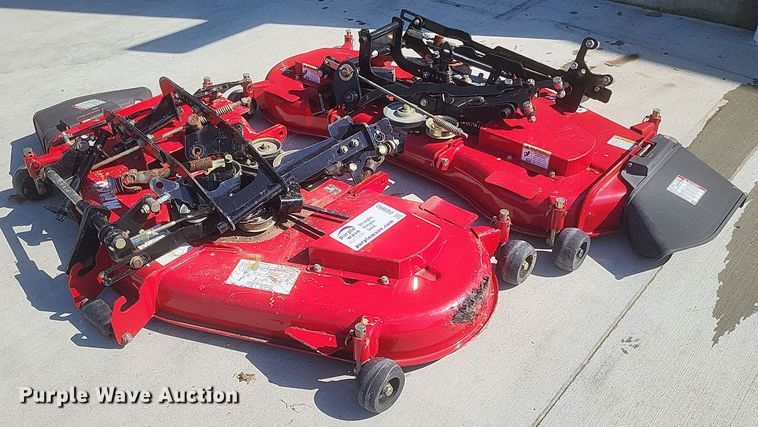 image for item DQ3693 (2) 2018 Tym MM60R-1 finish mowers