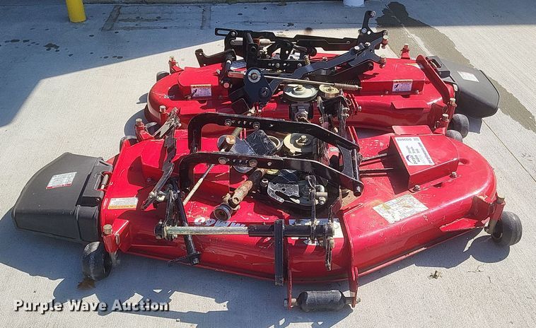 image for item DQ3693 (2) 2018 Tym MM60R-1 finish mowers