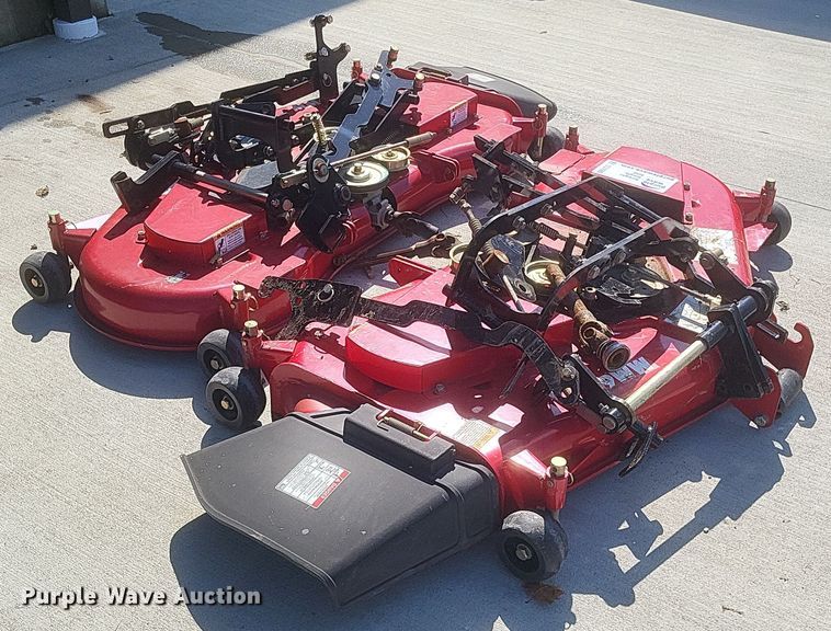image for item DQ3693 (2) 2018 Tym MM60R-1 finish mowers