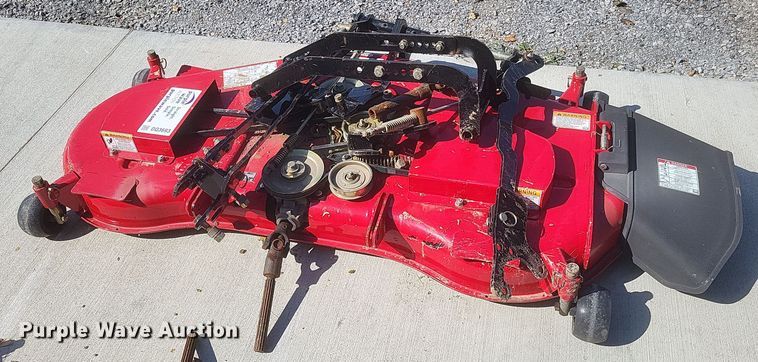 image for item DQ3693 (2) 2018 Tym MM60R-1 finish mowers