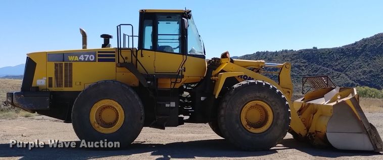 image for item DQ6181 2011 Komatsu WA470-6 wheel loader